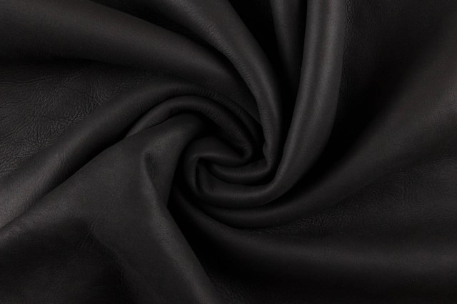 Montone merino double face shearling nappato pelo corto stirato antracite tono su tono